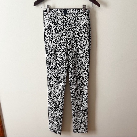 Zadig & Voltaire Women’s Pharell Leopard Deluxe Pants Size 36/ Small Skinny NWOT - Picture 1 of 8